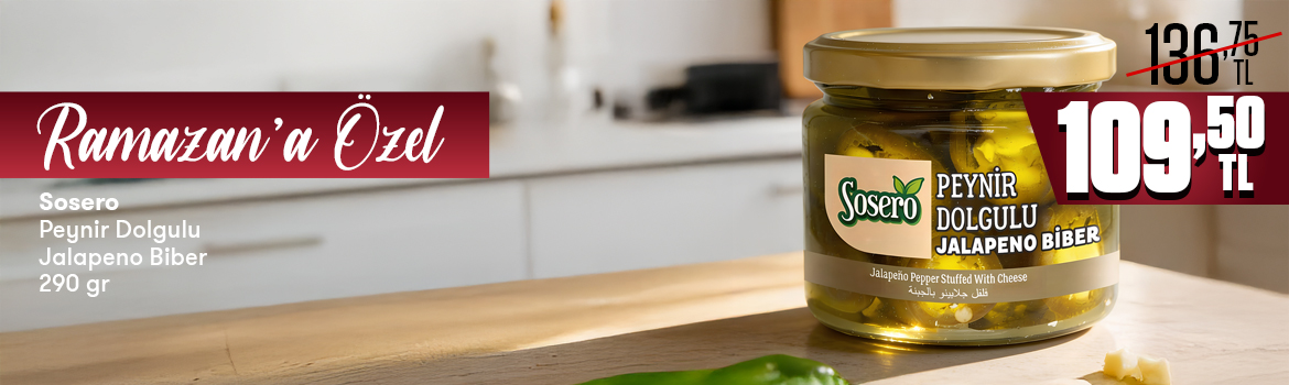 Sosero Jalapeno İndirimi